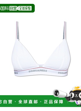 DSQUARED2 女士文胸 D8R1057900110 AW2024 白色 Bra with logo