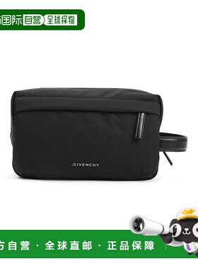 GIVENCHY 男士化妆包 BK60FWK1ZL001 SS2026 黑色