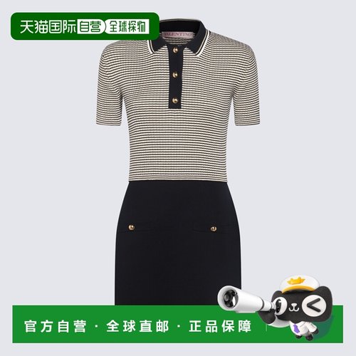 VALENTINO 女士连衣裙  AW2024 5B3KD12K8MK7CL花色包臀裙