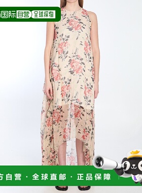 LOEWE 女士连衣裙 S540Y09XRS9990 CO 花色 Long Silk Dress With