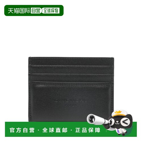 GIVENCHY 男士卡包 BK60G0K21L001 CO 黑色 logo卡夹
