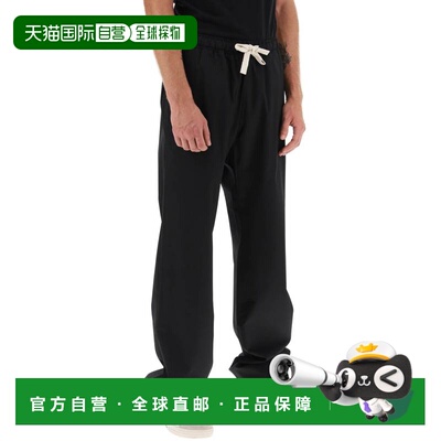 PALM ANGELS 男士休闲裤阔腿裤卫裤 AW2024 PMCA141E23FAB0011010