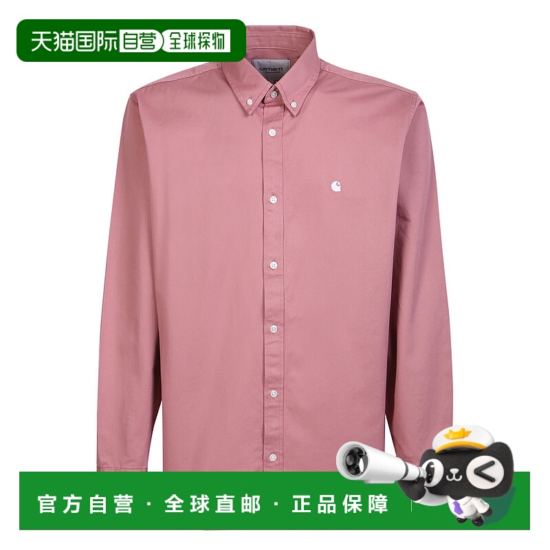 1h可退 CARHARTT WIP 男士衬衫 I0233391GQXX SS2023 粉红色