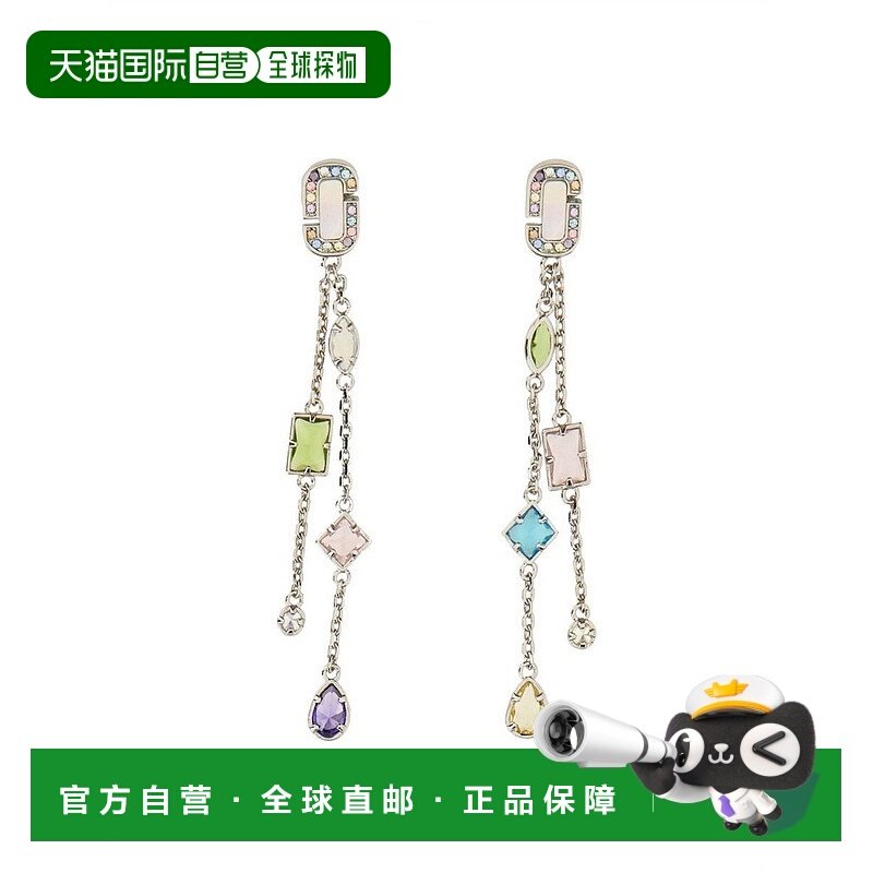 潮奢 Marc Jacobs 马克 雅可布 女士 J Marc Luxe Gem Linear 耳