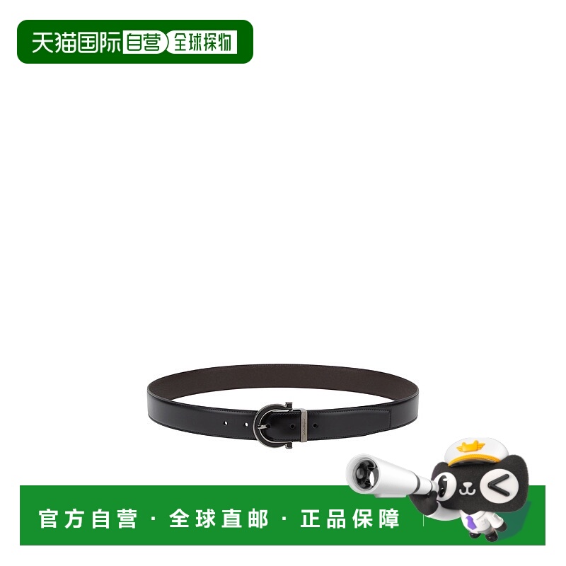 1h可退 salvatore ferragamo 男士 腰带菲拉格慕双面牛皮