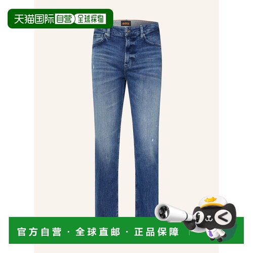 BOSS 男士牛仔裤 100310153217000 CO 蓝色 RE.MAINE Regular Fit