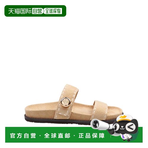 TORY BURCH 女士拖鞋 183246207 SS2026 浅棕色 Romy Sport Slide