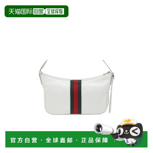 GUCCI 男士斜挎包 863406AAGF79251 SS2026 白色 Lunetta 斜挎包