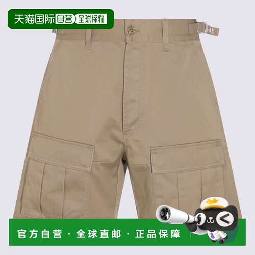 CELINE 男士短裤 RP03P403E18TP SS2025 浅棕色工装休闲裤