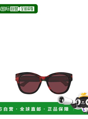 GUCCI 女士眼镜 GG1866SK003 SS2025 古驰 全框红色太阳镜