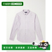 条纹棉质羊绒混纺衬衫 1h可退 DU26RG1 登喜路 男士 潮奢 Dunhill