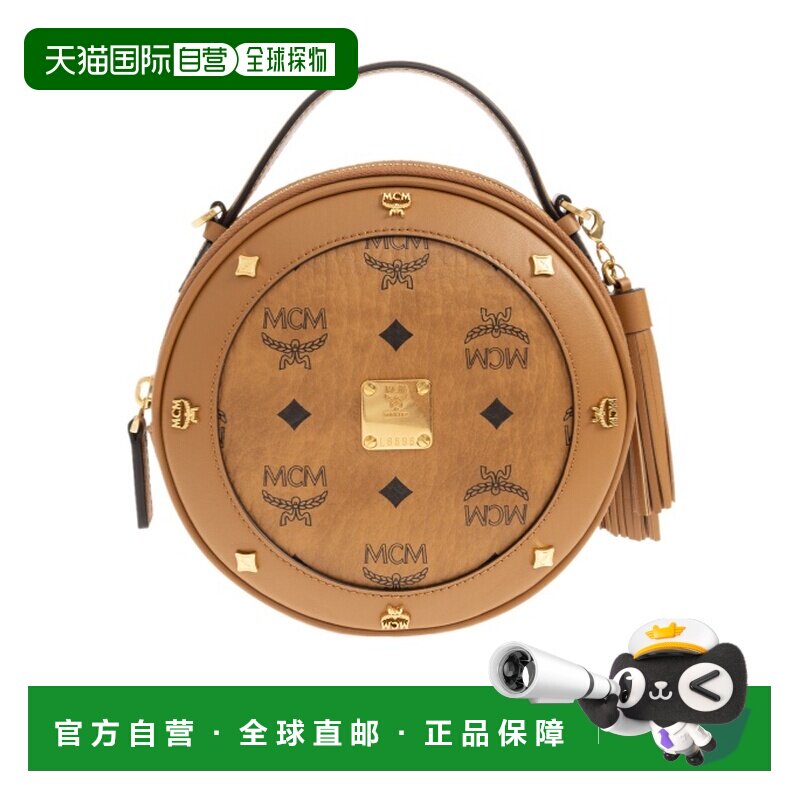 MCM 女士斜挎包 MWRGAOB01CO AW2026 棕色 圆形单肩包