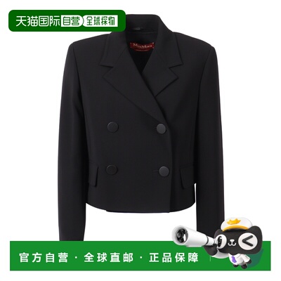 MAX MARA STUDIO 女士外套 2526046061600001NERO