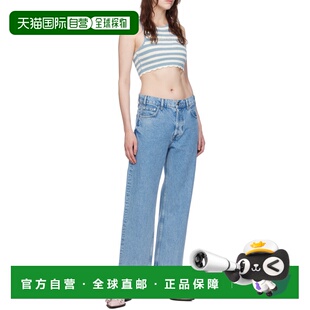 AW2024 K2262561 蓝色 Top Racerback GANNI crochet 女士衬衫