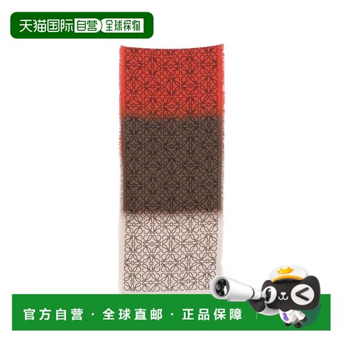 LOEWE罗意威Anagram-intarsia女士围巾