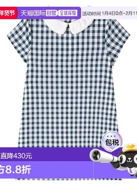 1h可退 潮奢 golden goose 女童 Elesta 格纹棉质连衣裙童装