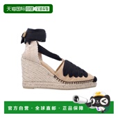 潮奢 CastaÑer 1h可退 女士 Curtis 绒面革帆布面凉鞋 02609100