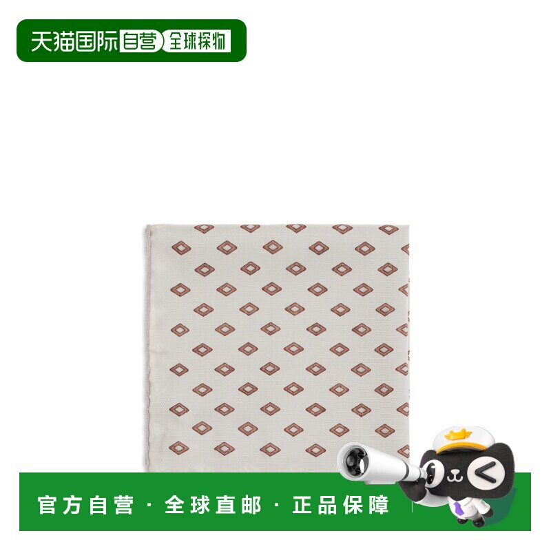 Brunello Cucinelli 布内罗 古奇拉利 男士 真丝口袋方巾 MX87300