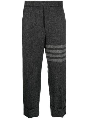 THOM BROWNE 男士休闲裤 MTC213A AW2023 灰色
