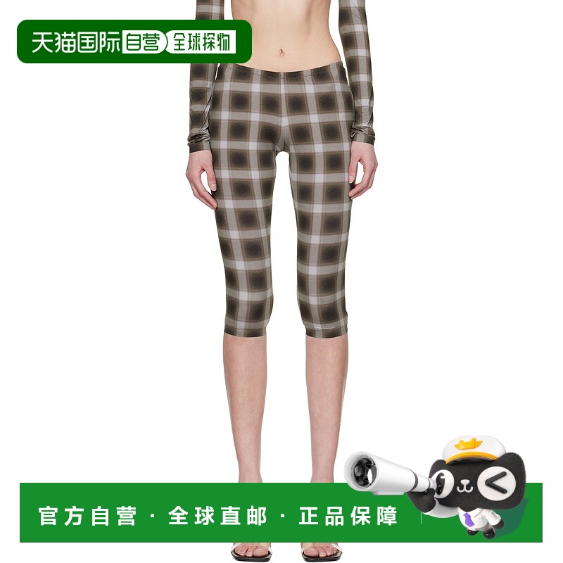 1h可退 潮奢 Mowalola 女士 棕色 MISS SIXTY 联名 Vintage Capri