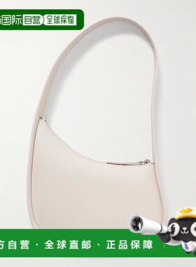 1h可退 潮奢 The Row 女士 半月形皮革肩包 W1249L52NEWIVORYPLD