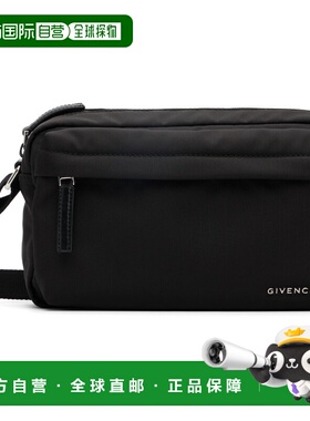 1h可退 潮奢 Givenchy 纪梵希 男士 黑色 Essential U 斜挎包 BKU