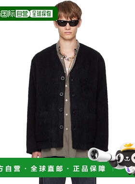 1h可退 潮奢 Our Legacy 男士 黑色开衫 M4206CBM