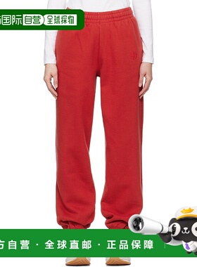 1h可退 潮奢 ANINE BING 女士 红色 Karter 运动裤 A0310598卫裤