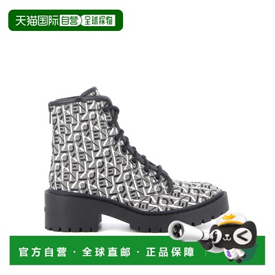 KENZO 女士靴子 FC52BT349F9099 SS2022 黑色 Pike ankle boots