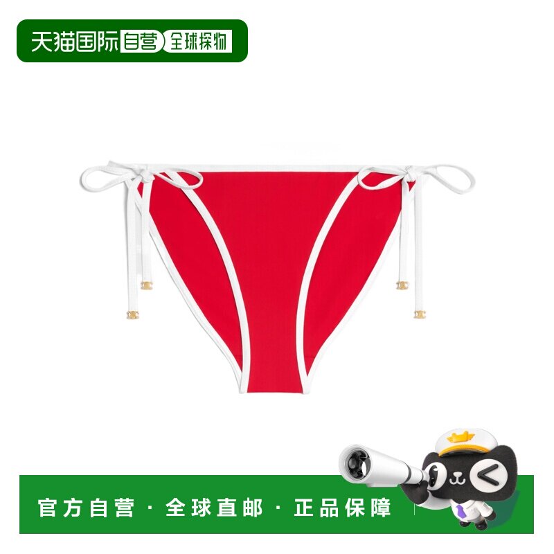 1h可退 CELINE 女士泳装 RZ00Z152C37GR SS2026 红色 系带泳裤