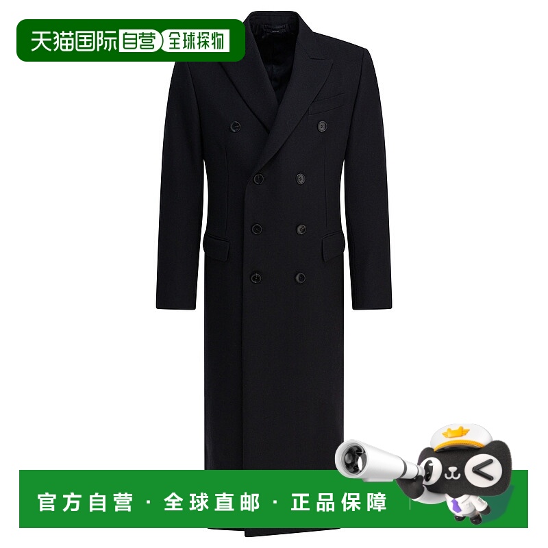 1h可退 TOM FORD 男士夹克 CLUP09W0106NAA AW2025 黑色