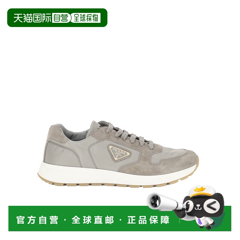 1h可退 PRADA 男士运动鞋 2EE443D7RFD002F0276 AW2025 灰色