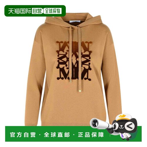 1h可退 MAX MARA 女士卫衣 2521366222013 AW2025 浅棕色 Camel V