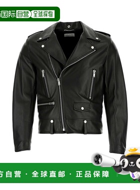 1h可退 潮奢 Saint Laurent 圣罗兰 男士 机车皮革夹克 484284Y5Y