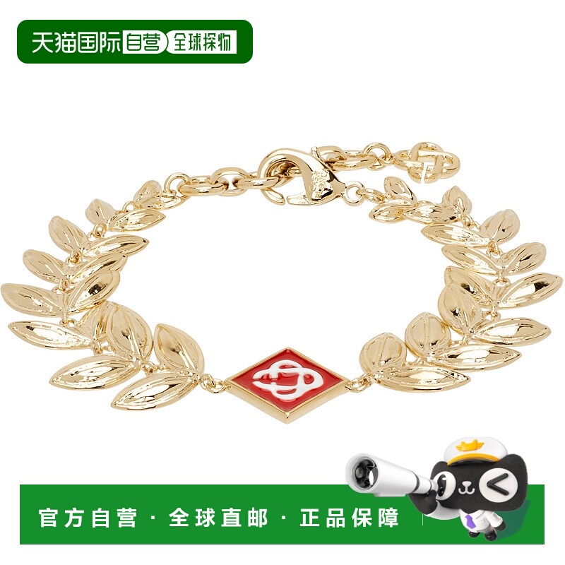 1h可退 潮奢 Casablanca 男士 Laurel Leaf 手链 APF25JW25401