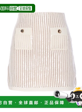 1h可退 SELF-PORTRAIT 女士半身裙 126SKWHITE SS2025 白色短裙