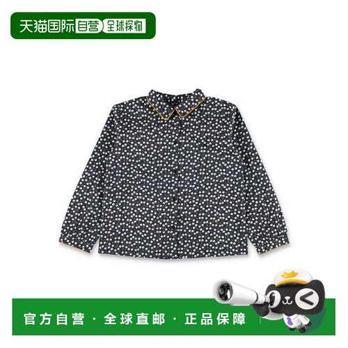 BONPOINT 女童衬衫 25AW05GBLW00013676 AW2025 深蓝色