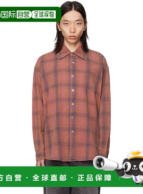 1h可退 潮奢 Our Legacy 男士 粉色 Borrowed 衬衫 M4252BIDC