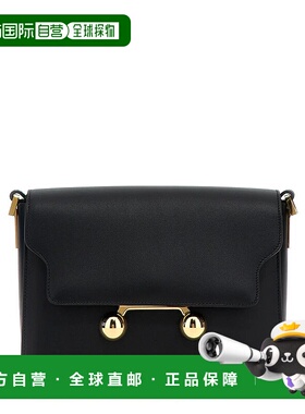 MARNI 女士单肩包 SBMP0195U0P694800N99-17 CO 黑色斜挎包手提包