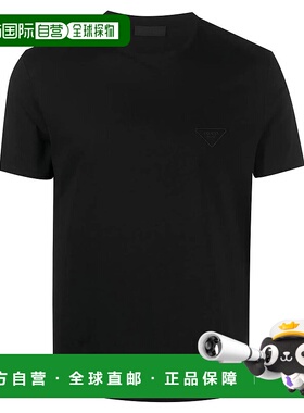 PRADA 男士T恤 UJN712S2111YDPF0002NERO SS2025上衣男装