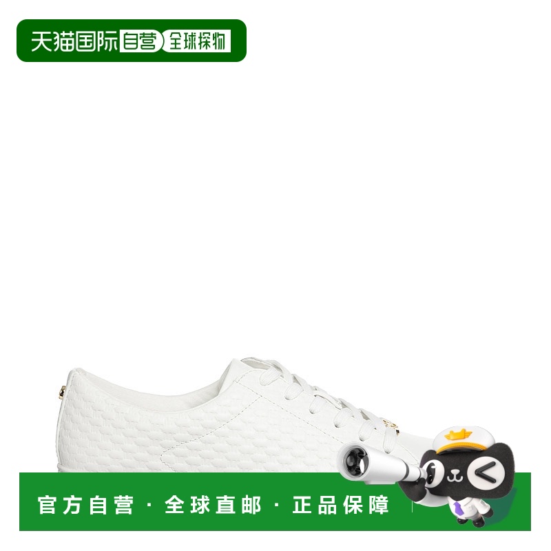 1h可退 MICHAEL KORS 女士运动鞋 43R4KTFS1L085 SS2025 白色低帮