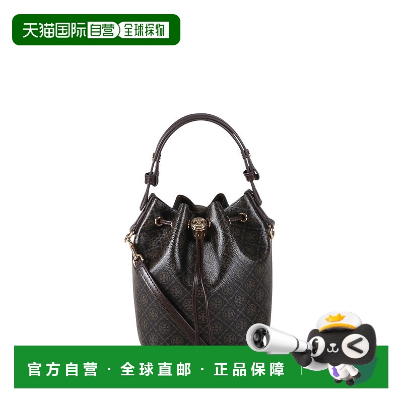 1h可退 TORY BURCH 女士斜挎包 164889200 AW2025 棕色 T Monogra