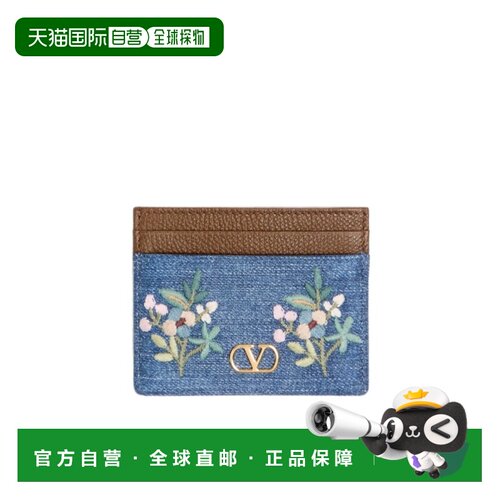VALENTINO 女士钱包 WP0AJ7MDUAXM SS2026 蓝色 Vlogo Signature
