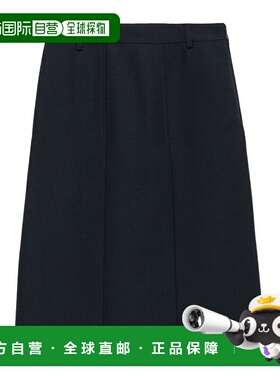 PRADA 女士半身裙 P117Z17VZSOOOF0008 AW2025 黑色a字裙