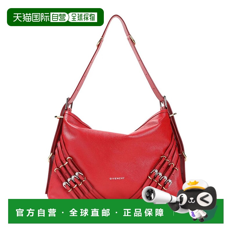 1h可退 GIVENCHY 女士单肩包 BB510BB238640-8 AW2024 红色纪梵希