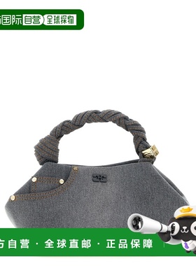 GANNI 女士手提包 B2100036ZZW SS2026 灰色 'Small Bou' handbag