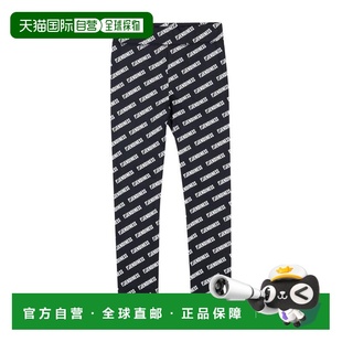 芬迪 女童 舒适时尚 潮奢 black黑色 Fendi 童装 1h可退 打底裤