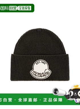 MONCLER 男士帽子 K20913B00029M1242893 CO 棕色 徽标帽子