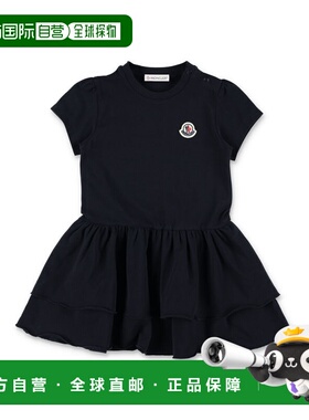 MONCLER 女童套装 8I0000489AUM778 SS2026 深蓝色 DRESS FLEECE