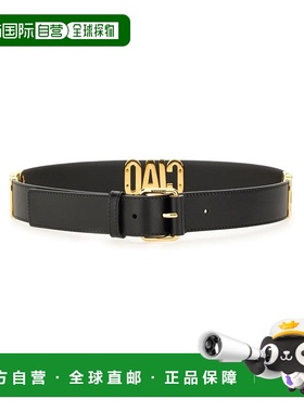 MOSCHINO 女士腰带 MC6002PP1MOI0000 SS2025 黑色